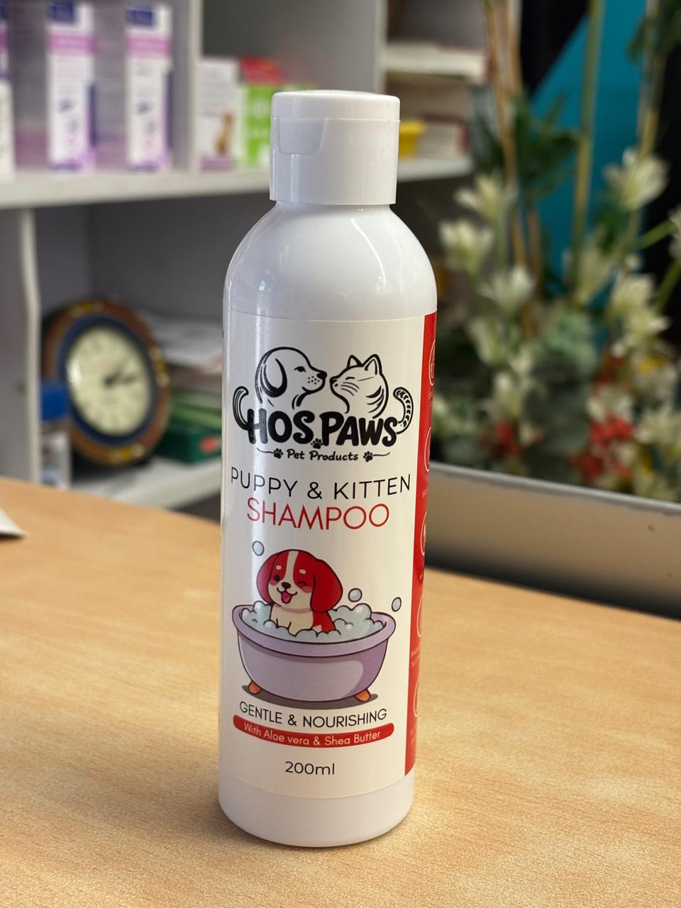HOS PAWs Puppy & Kitten Shampoo – 200ml